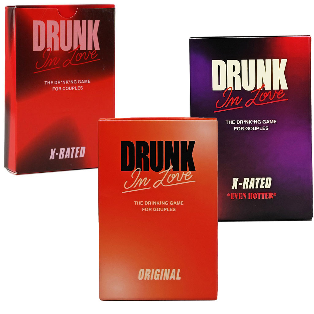 Party Games Couple - Drunk In Love-Jeu de cartes à