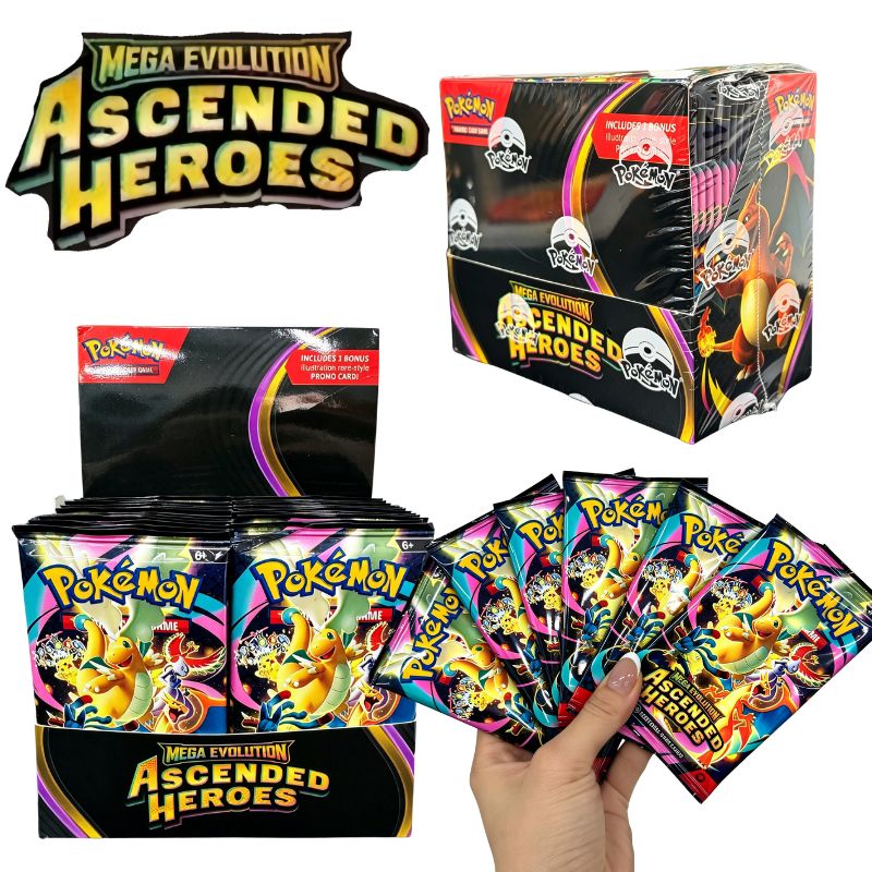 Party Games Box - 360 cartes Pokémon Mega Évolution en