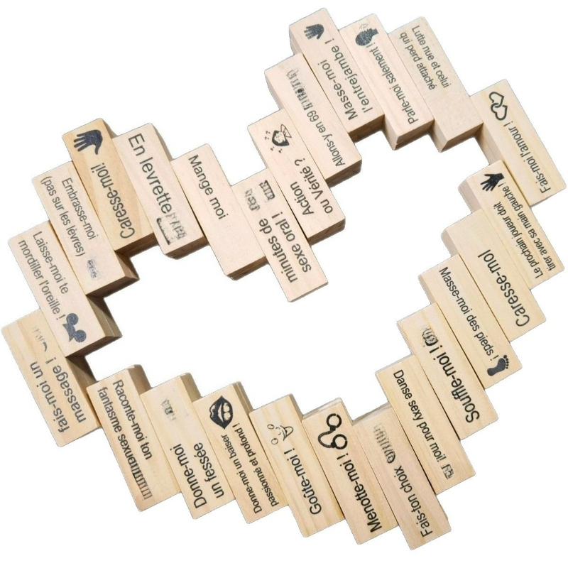 Party Games Couple - Jeu de blocs érotiques 48 pièces