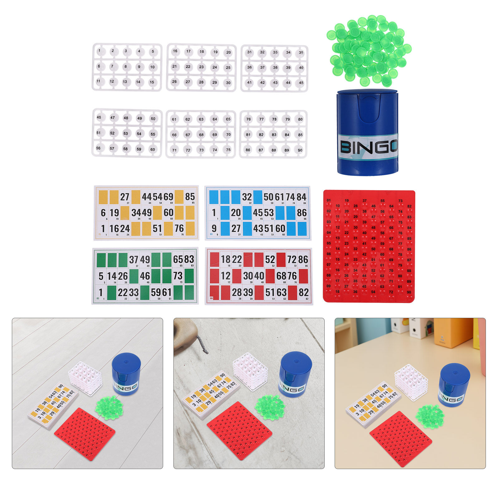 Party Games Bingo - 1 Ensemble de jeu de bingo