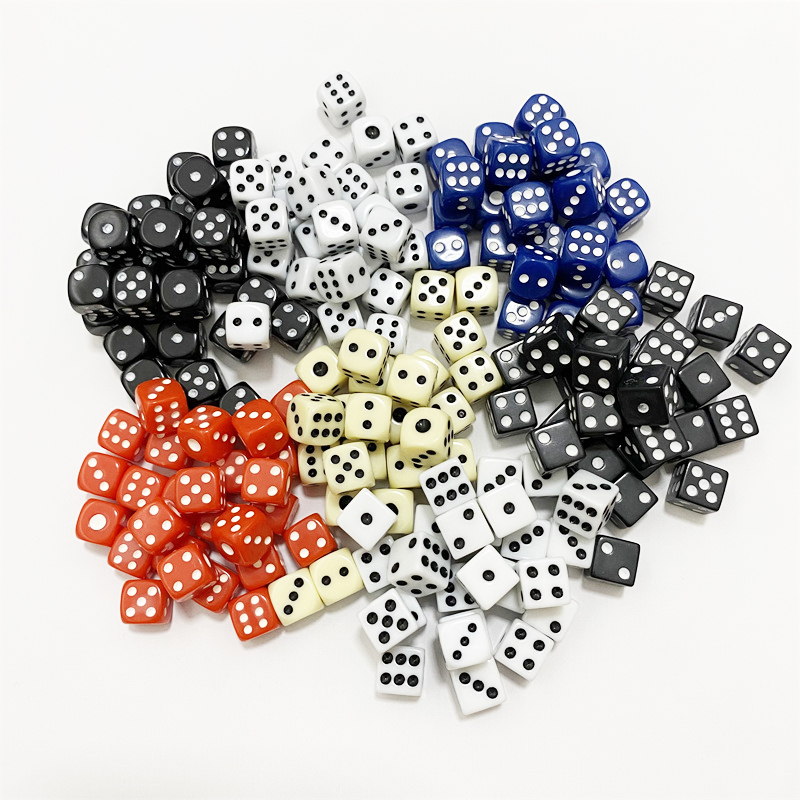 Party Games Gamecube - 50 pièces 10mm acrylique point carré