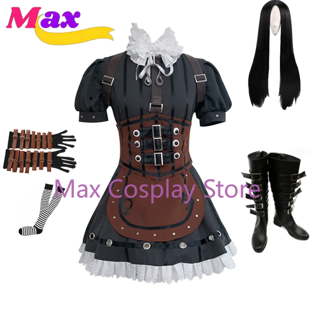 Party Games Steam - Costume de cosplay Max Alice Madness