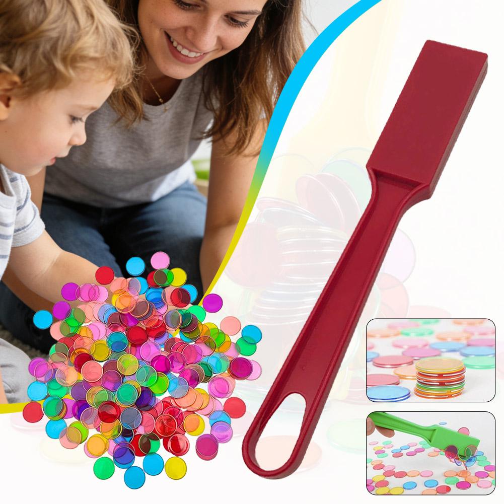 Party Games Bingo - Jetons magnétiques Montessori pour jeu de