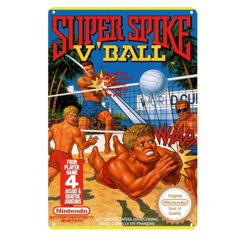 Spike Ball Game - Y1, Super Spike V'Ball Nes, affiche