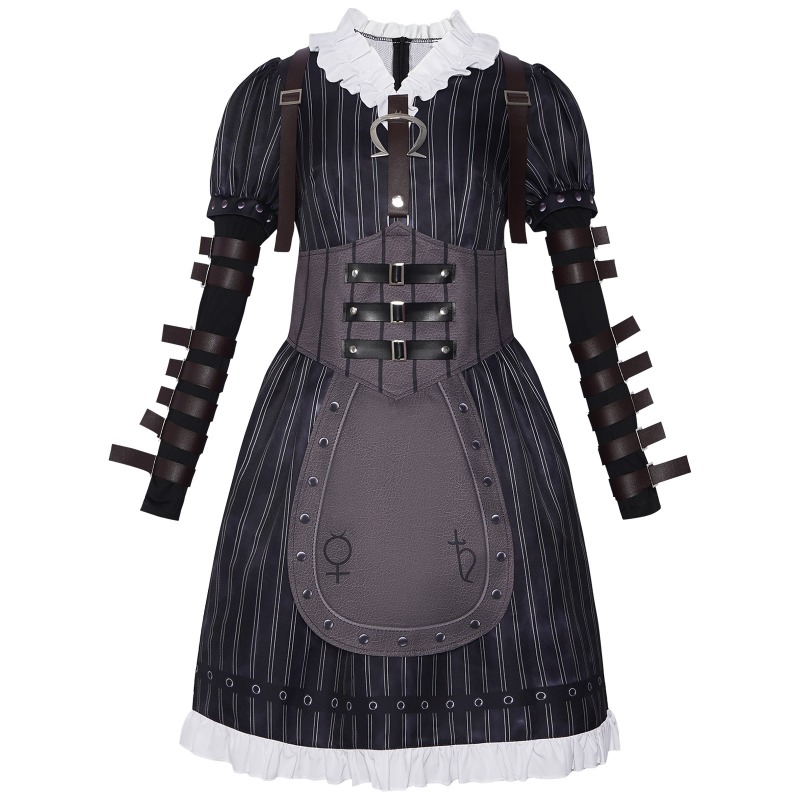 Party Games Steam - Costume de cosplay Alice Liddell, robe