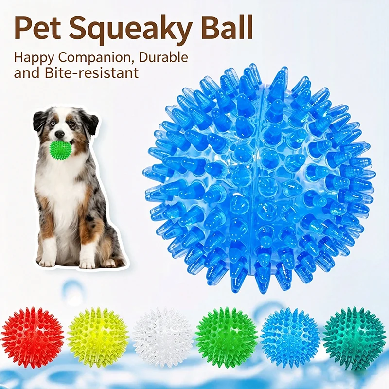 Spike Ball Game - Jouet à mâcher pour chien TPR