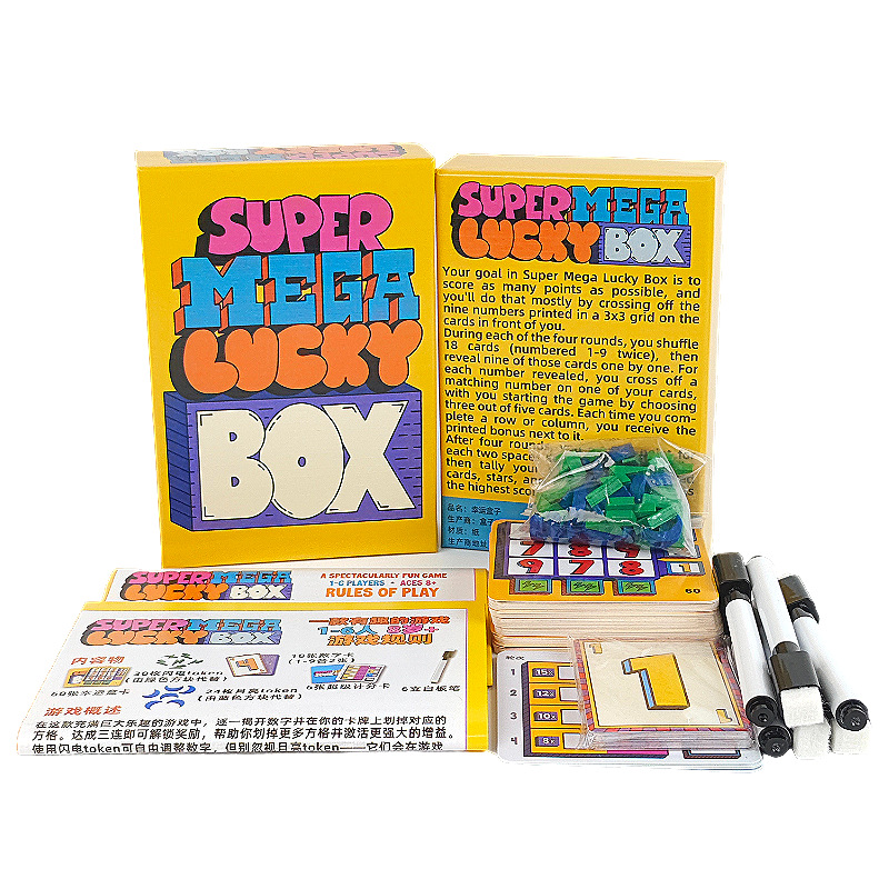 Super Mega Lucky Box, jeu de s - Party Games Box avis et prix