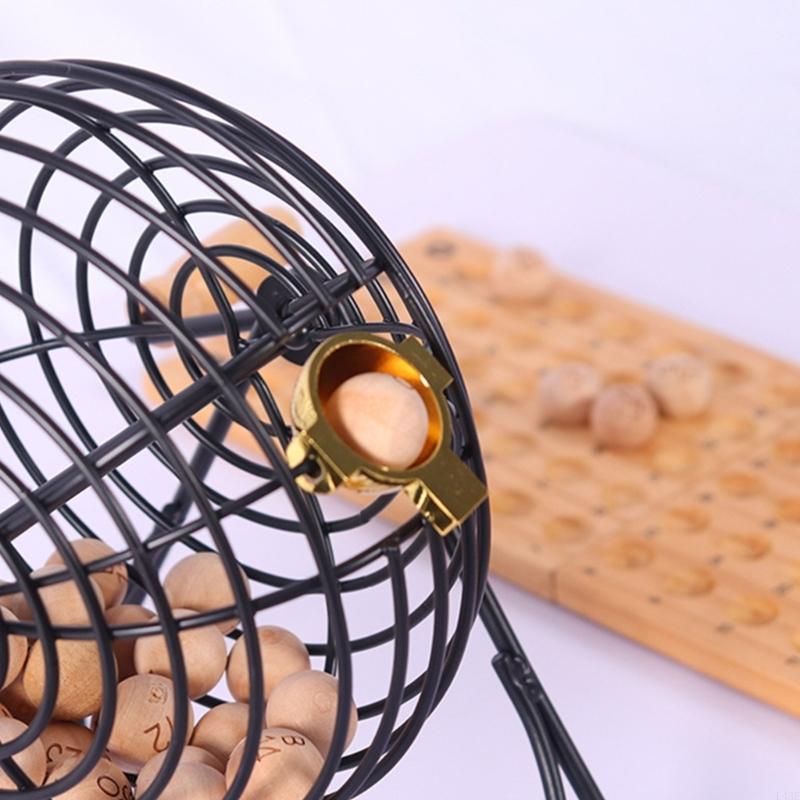 Boules Bingo en bois naturel,  - Party Games Bingo avis et prix