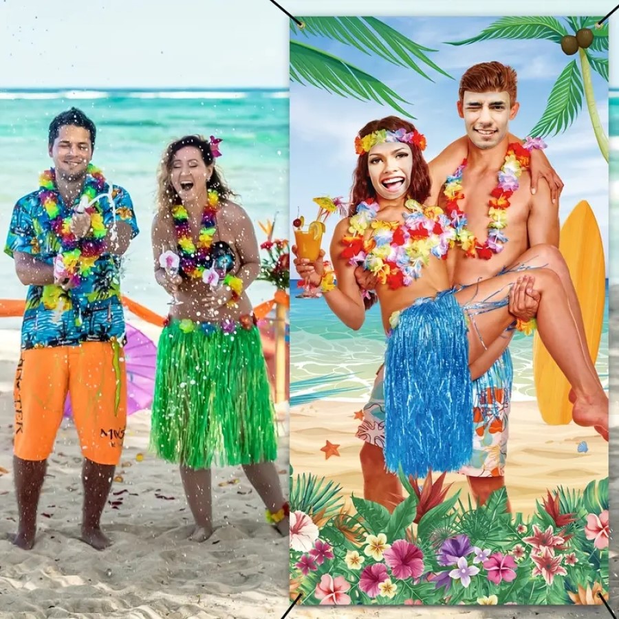Bannière Photo de Couple Luau  - Party Games Couple avis et prix