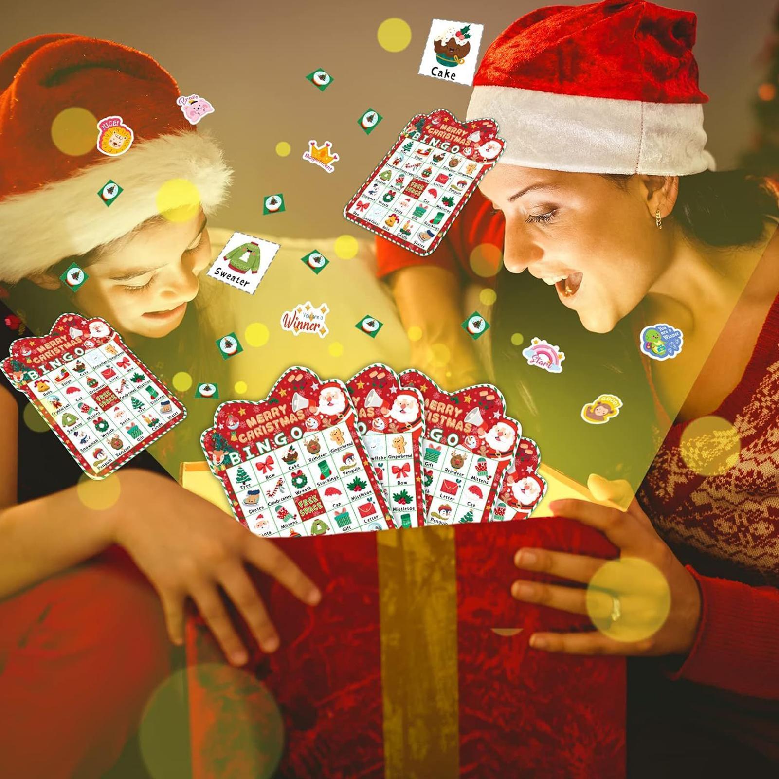 Cartes de Bingo de noël pour e - Party Games Bingo avis et prix