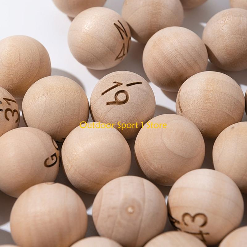 A0KA – boules Bingo en bois na - Party Games Bingo avis et prix