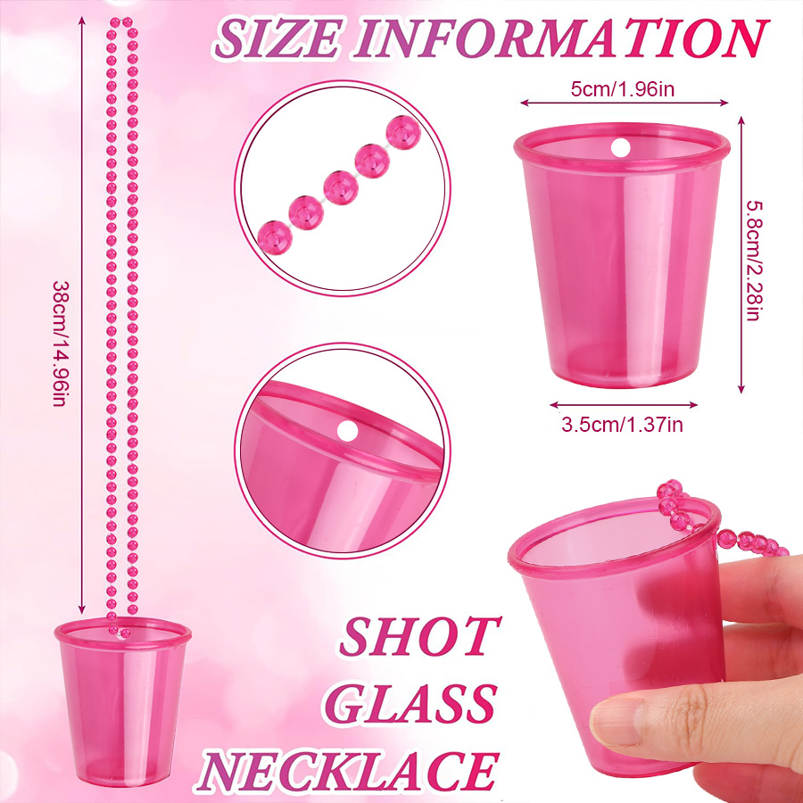 Lot de 12 gobelets à shot en p - Party Games Bachelorette avis et prix