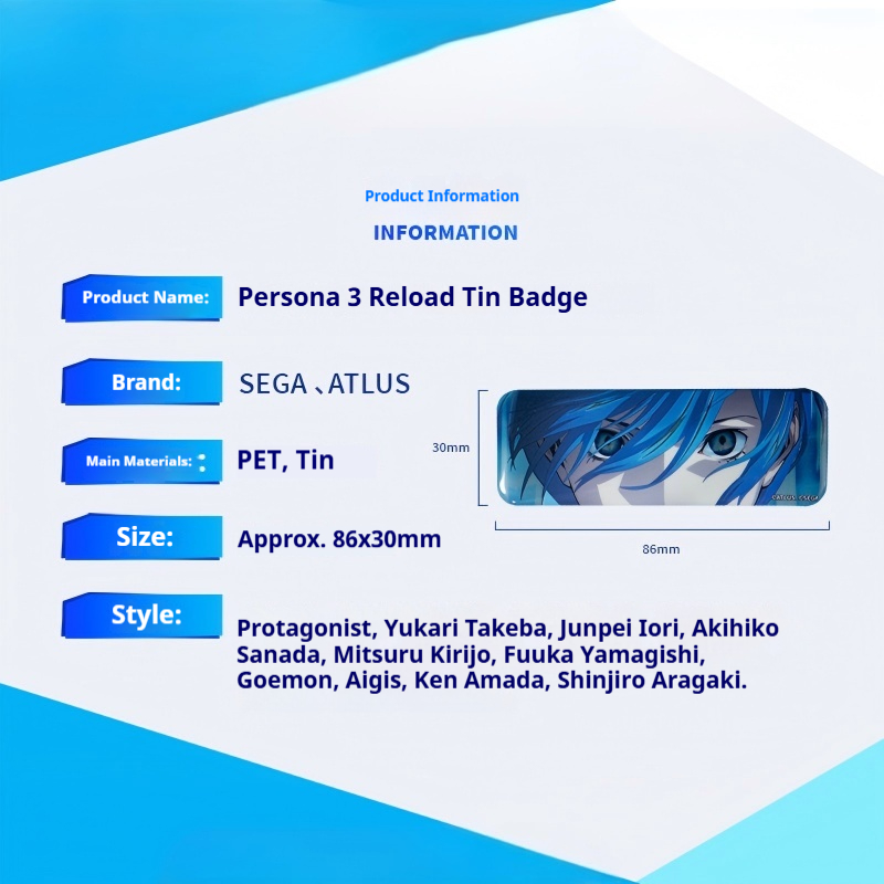 Badge en tôle réfléchissant de - Party Games Box avis et prix