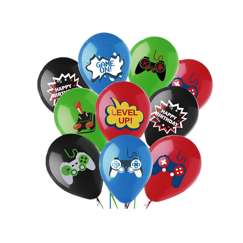 Ballons en Latex Noir et Blanc - Party Games Easter For Kids avis et prix
