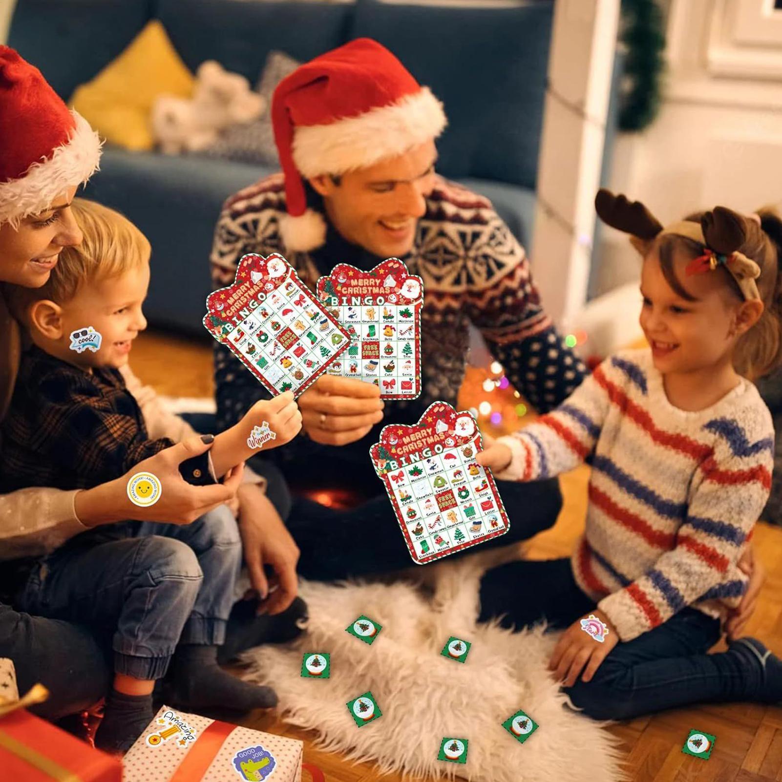 Jeu de bingo de Noël, ensemble - Party Games Bingo avis et prix