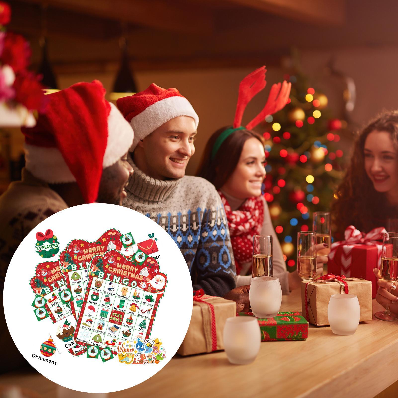 Jeu de bingo de Noël, ensemble - Party Games Bingo avis et prix