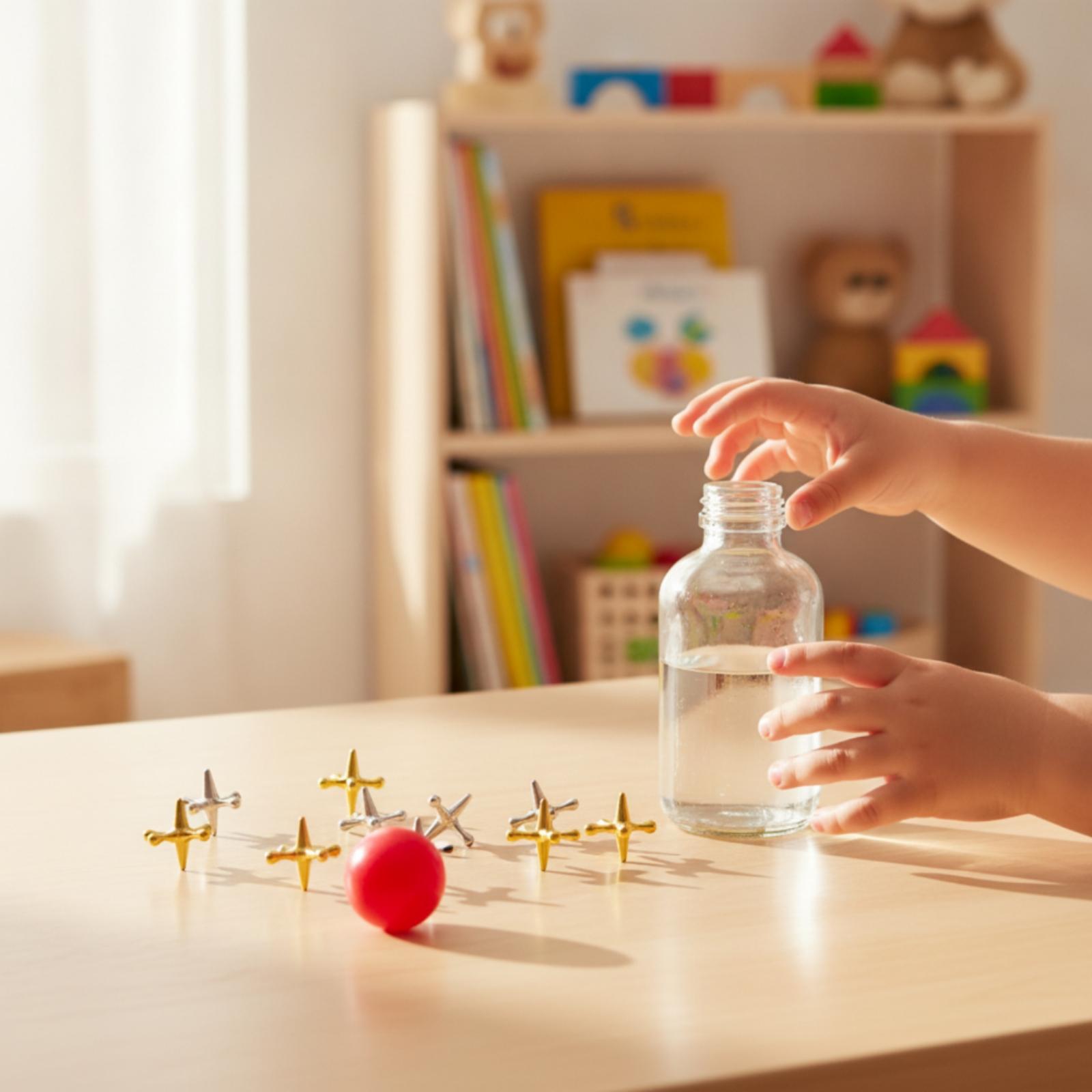 Jeu de Jacks en métal classiqu - Party Games Easy Kids avis et prix