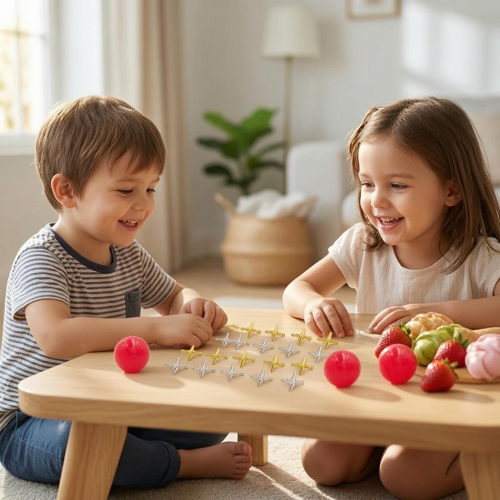 Jeu de Jacks en métal classiqu - Party Games Easy Kids avis et prix