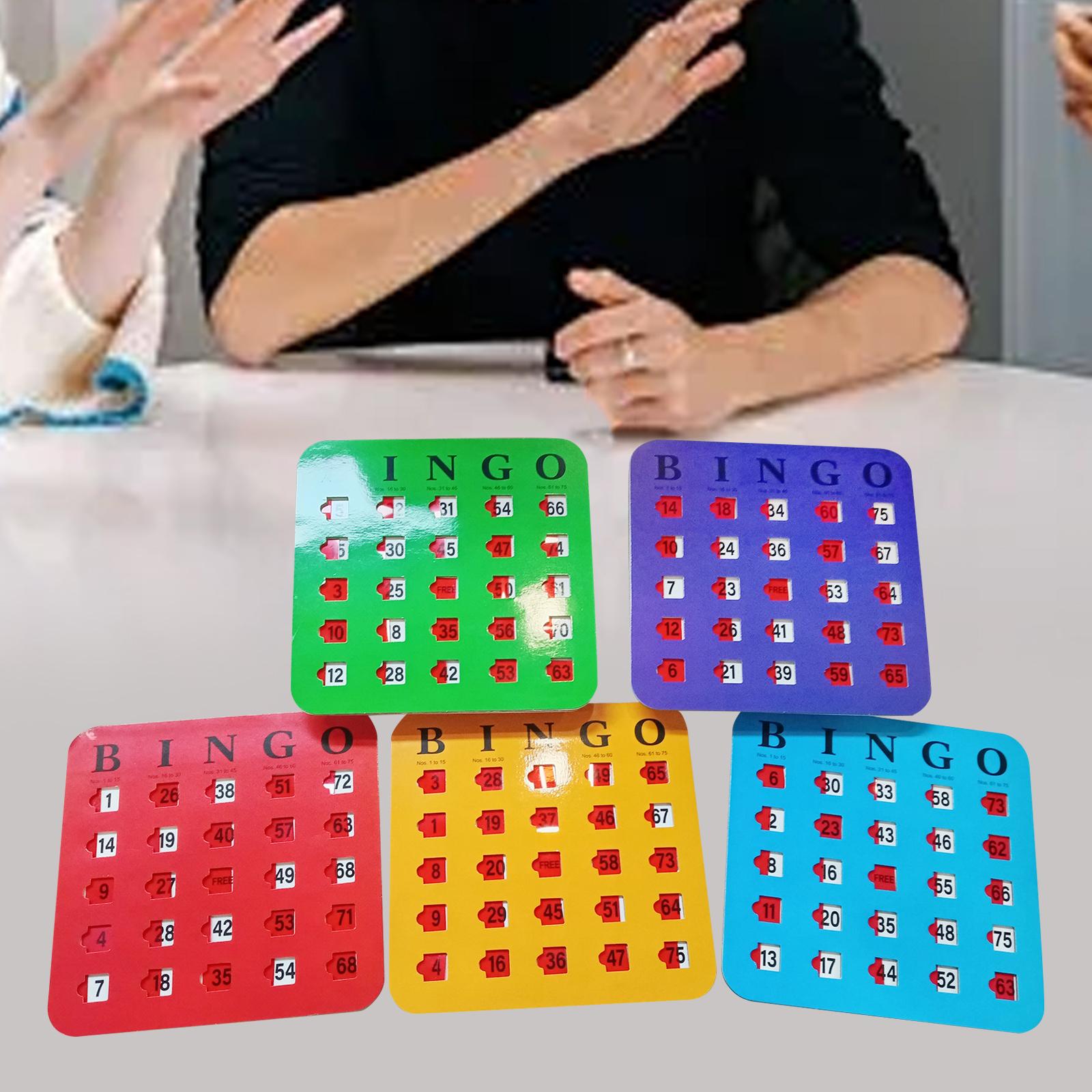 Carton de Bingo imprimé grande - Party Games Bingo avis et prix