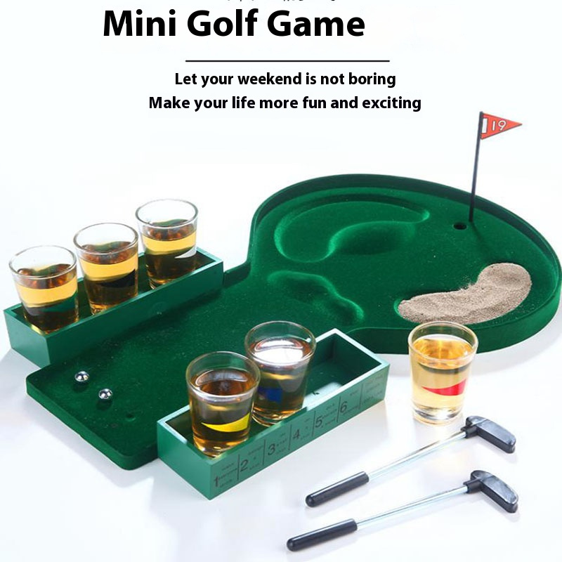 Mini jeux de table de golf pou - Party Games Adults Drinking avis et prix