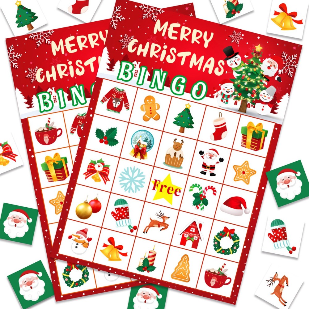 Nouveau Joyeux noël cartes de  - Party Games Bingo avis et prix