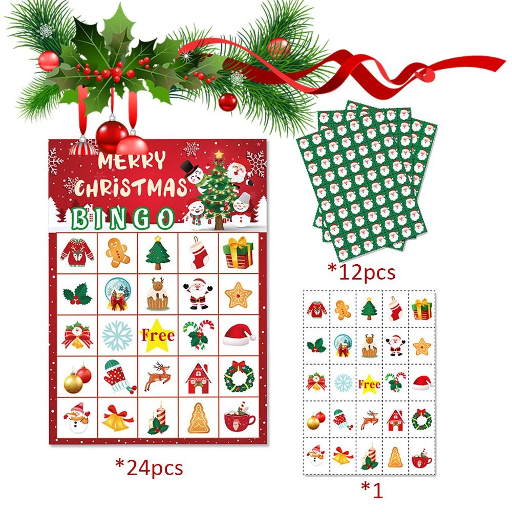 Nouveau Joyeux noël cartes de  - Party Games Bingo avis et prix