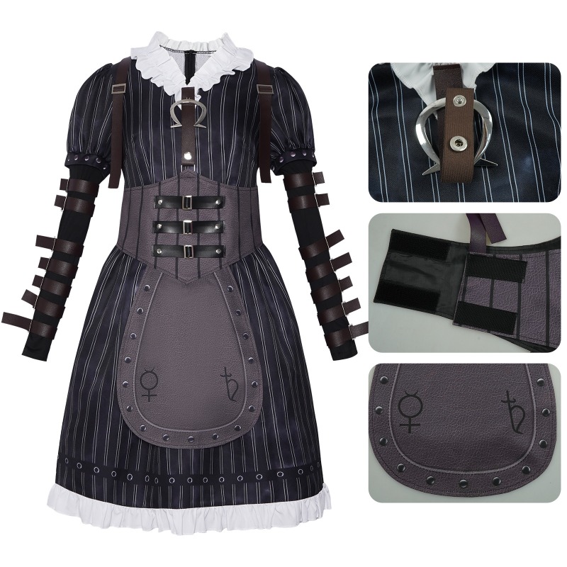 Costume de cosplay Alice Lidde - Party Games Steam avis et prix