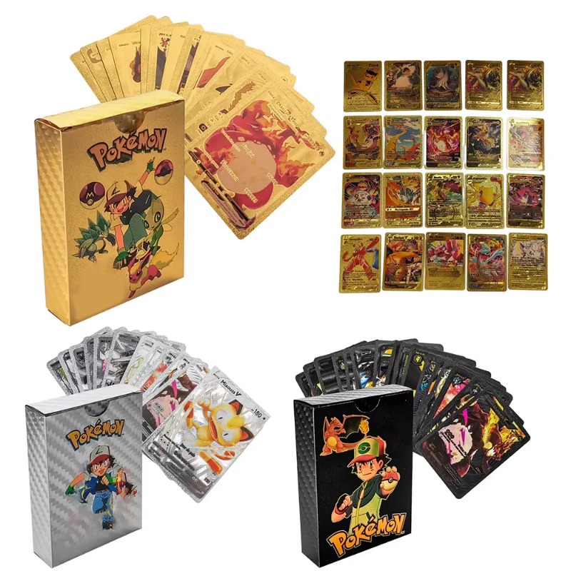 55 Cartes Pokémon Vmax GX Boît - Party Games Box avis et prix