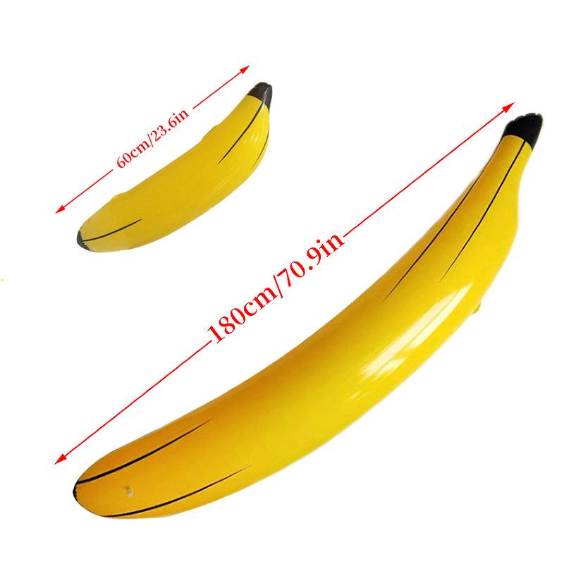 1pc banane gonflable 60 cm/180 - Party Games Bachelorette avis et prix